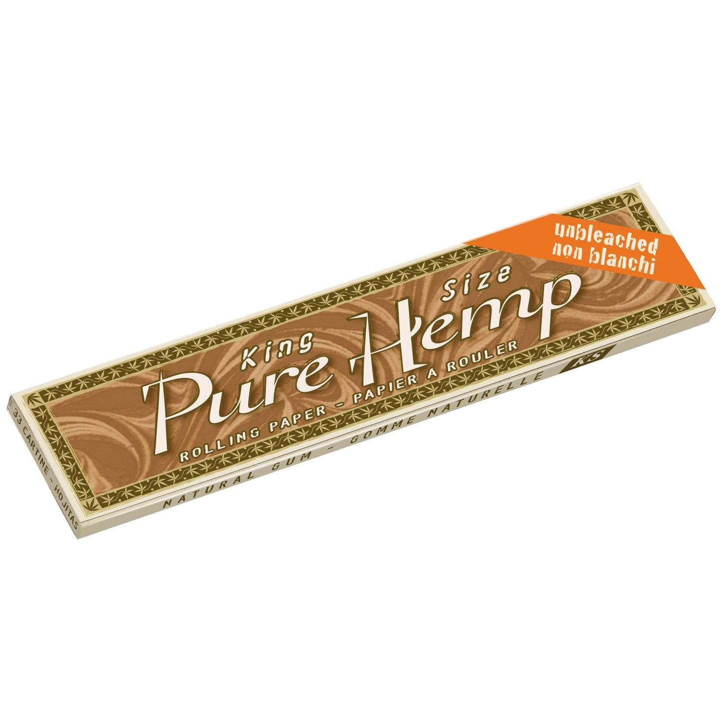 Smoking Pure Hemp Brown King Size - 50 pack