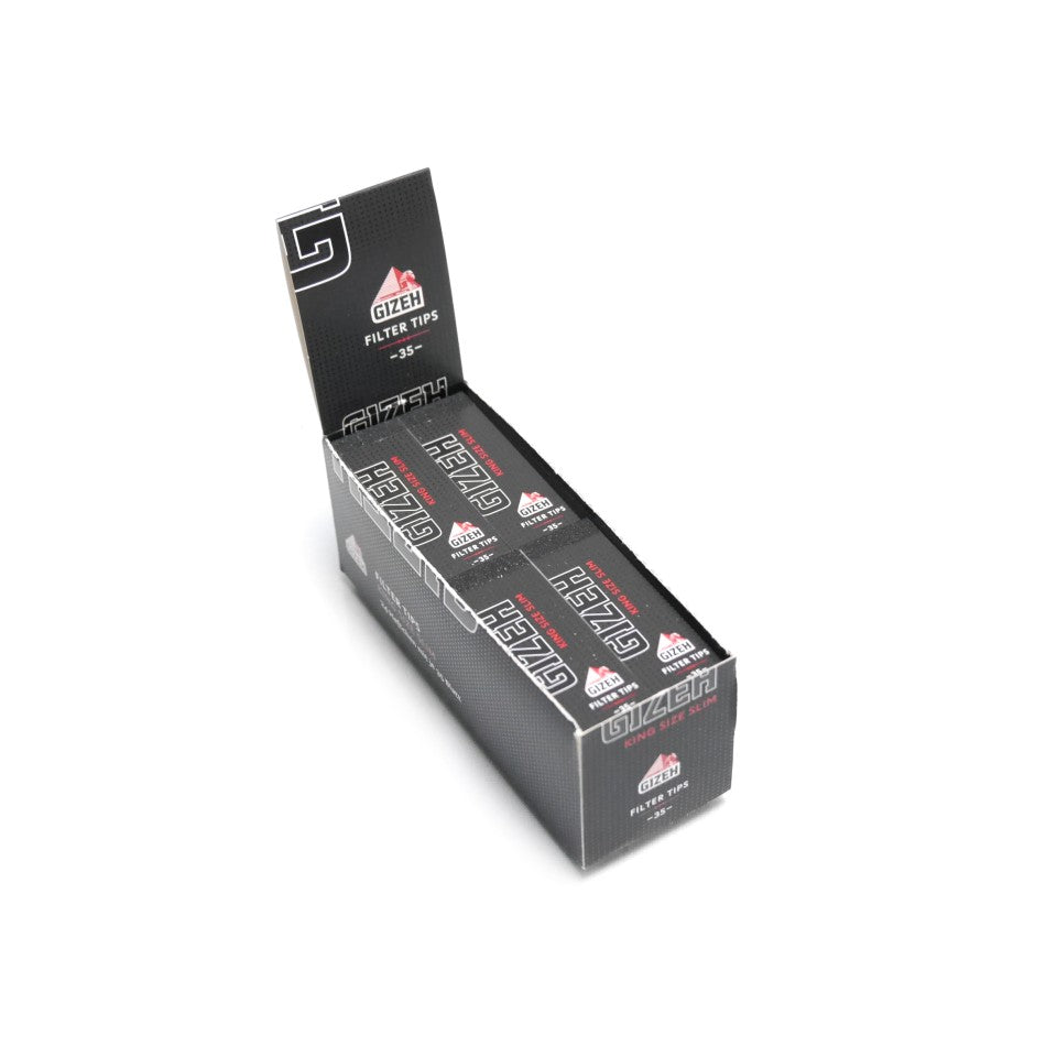 GIZEH Black Filtertips Slim