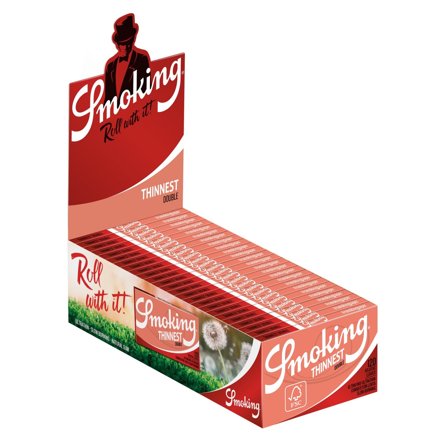 Smoking Thinnest Double Window Smoking Papers