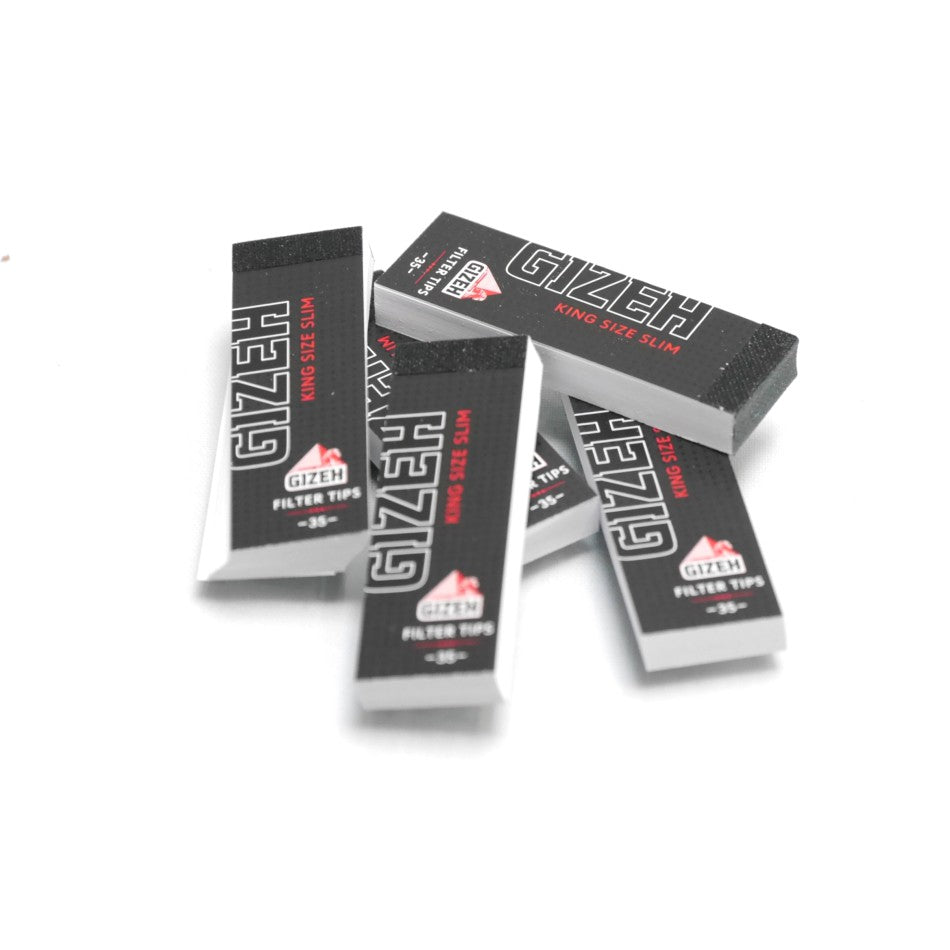 GIZEH Black Filtertips Slim