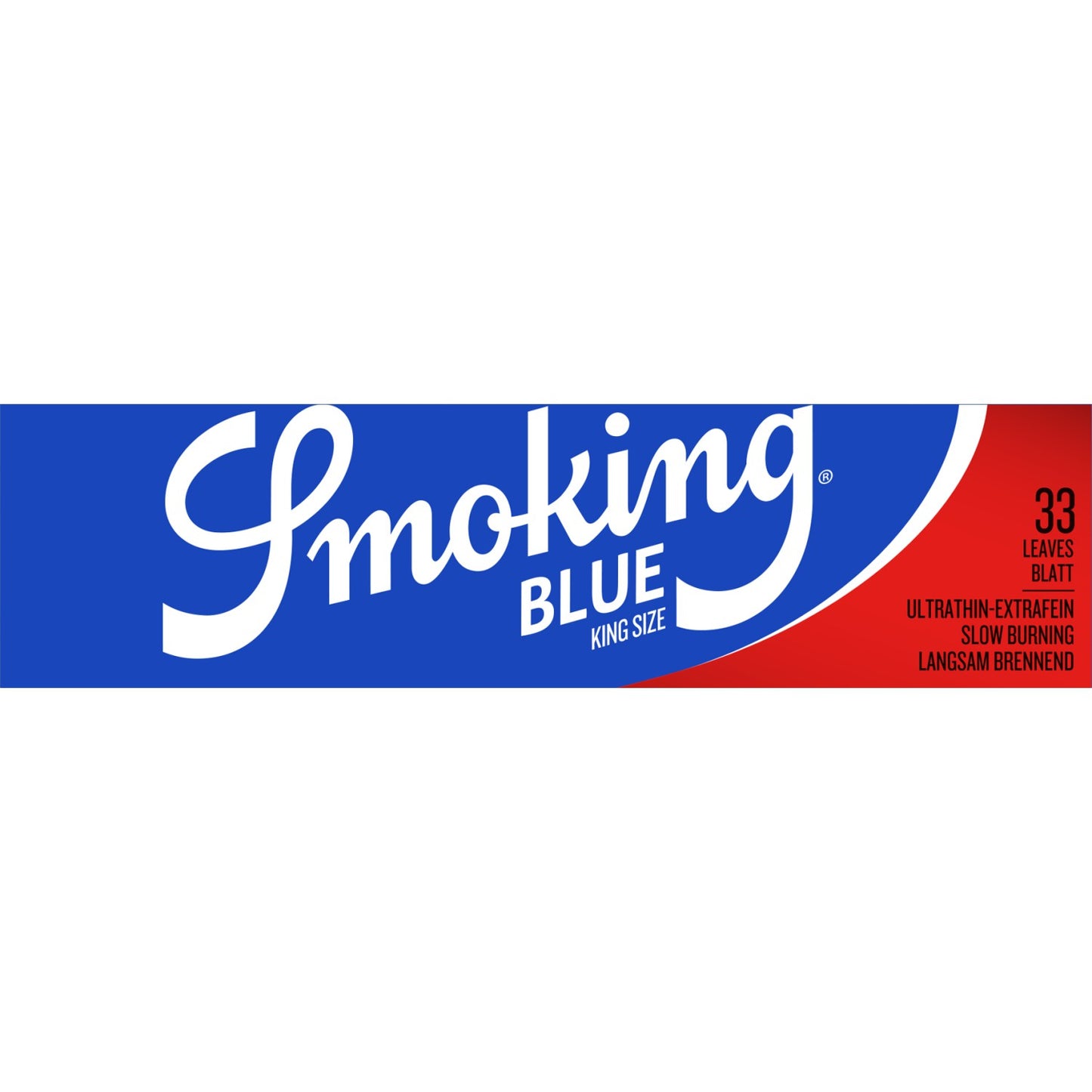 Smoking Blue King Size Rolling Papers 50s box