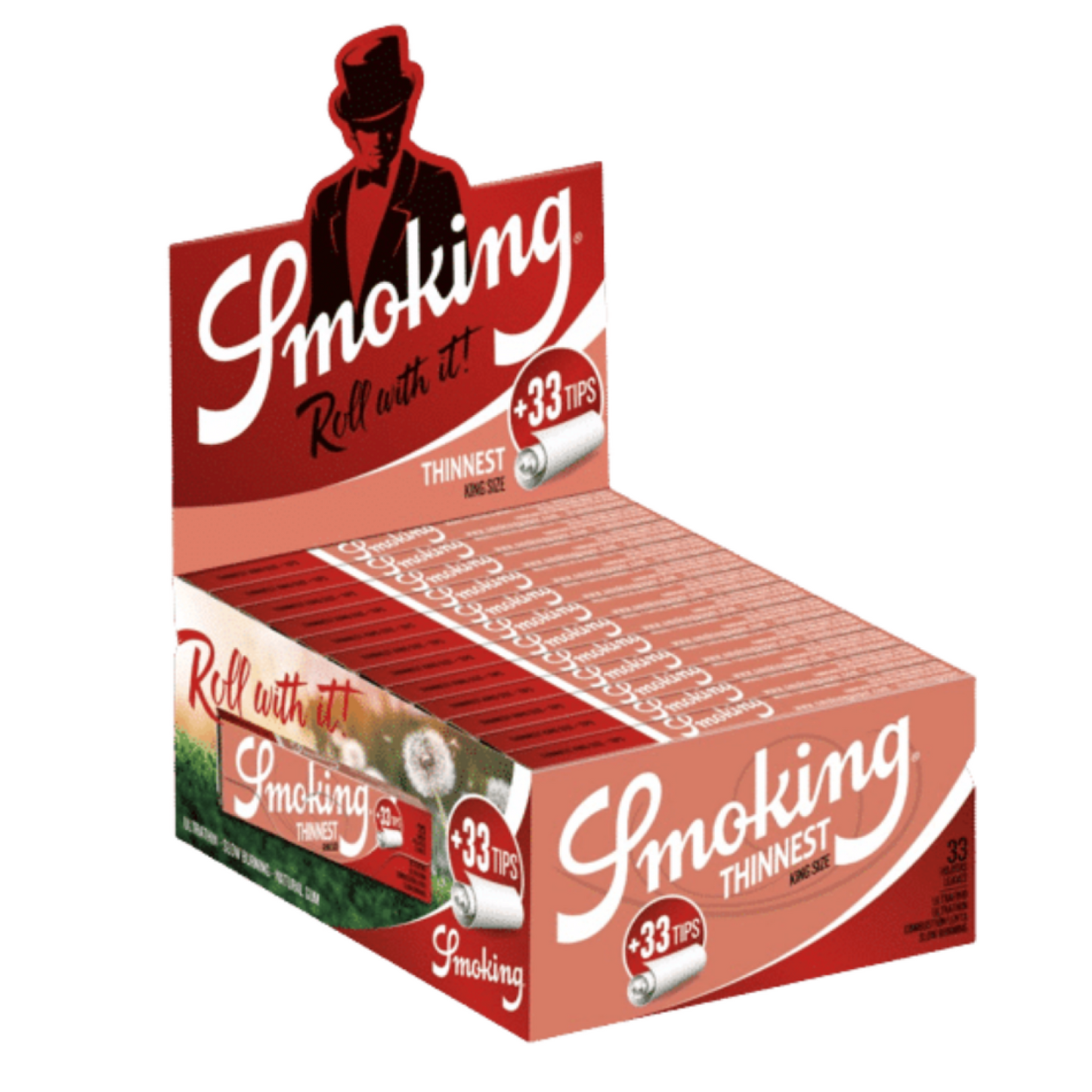Smoking Thinnest KS+Filter Tips 24er Box