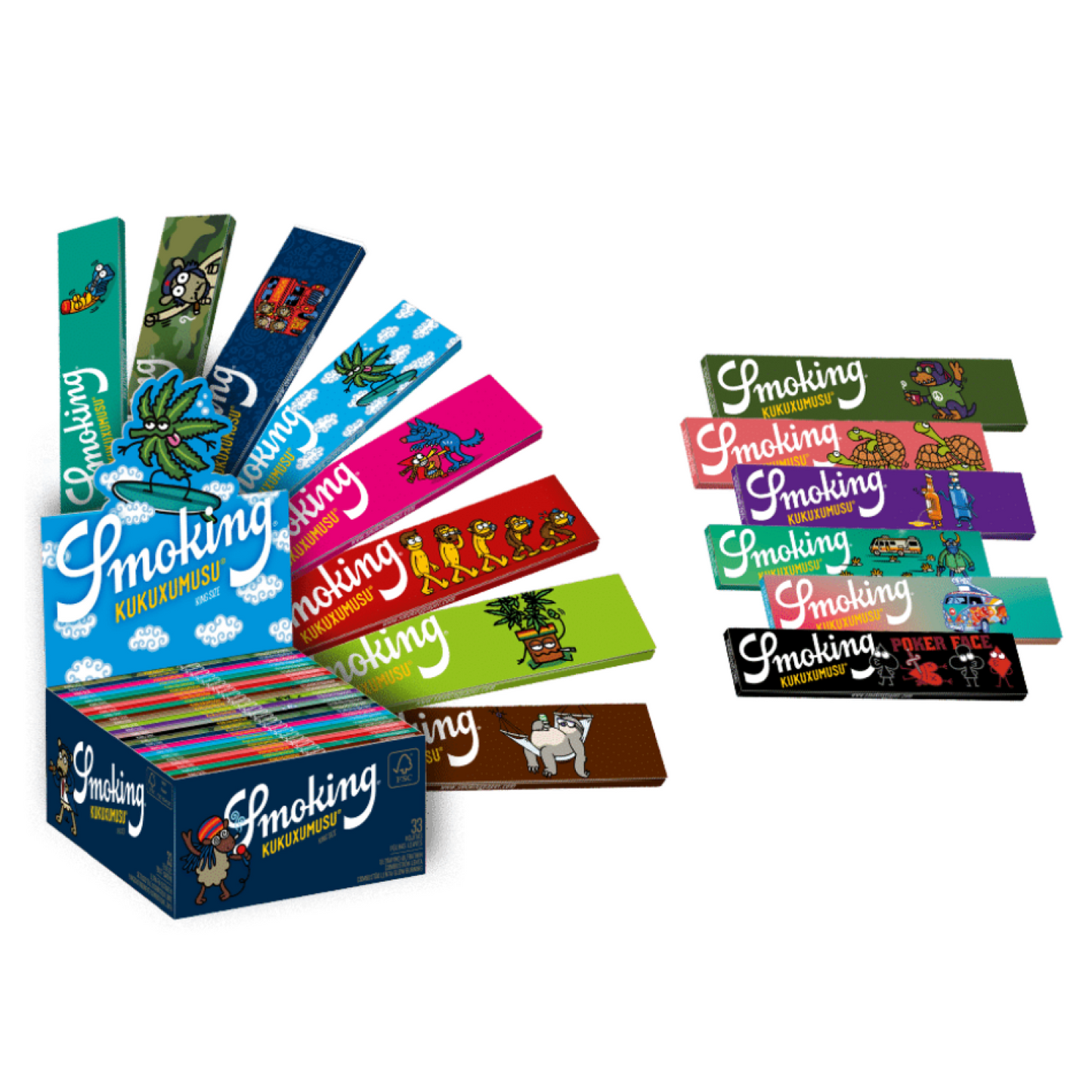 Smoking Kukuxumus King Size 50 pack