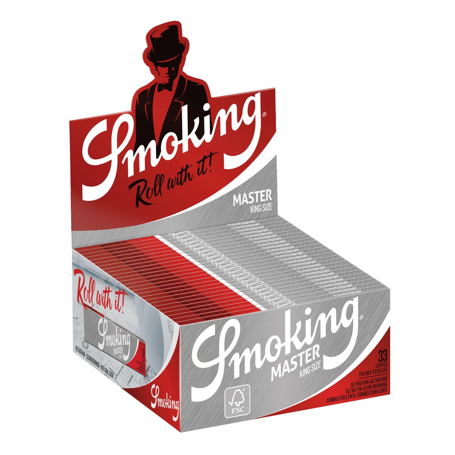 Smoking Master King Size Rolling Papers (50pcs Box)
