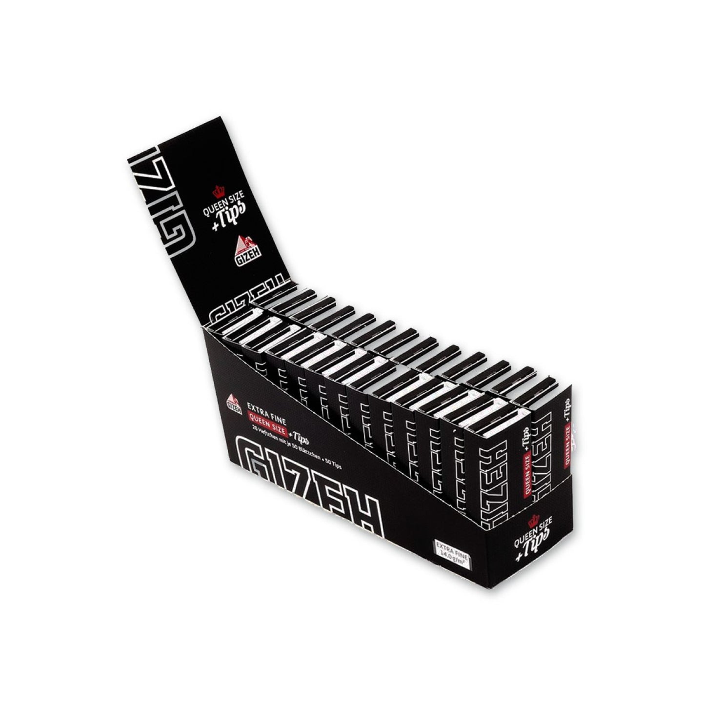Gizeh Black - Queen Size Papers + Tips