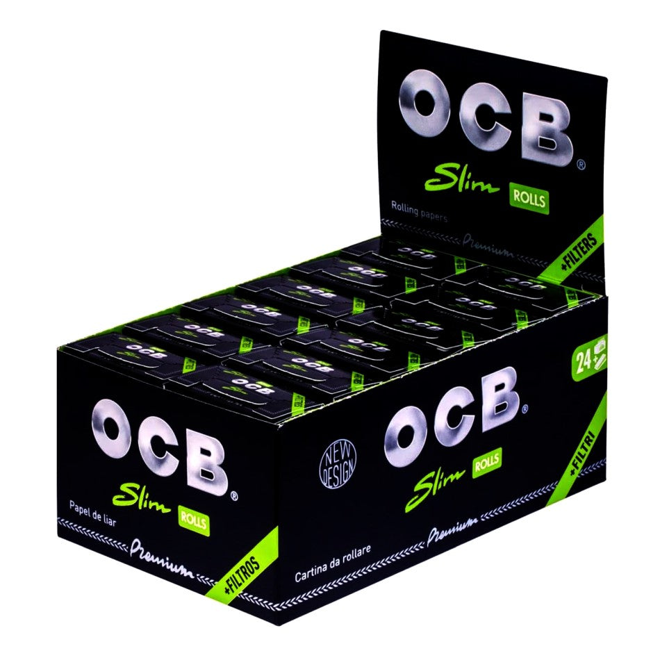 OCB Premium Slim Rolls + Filter 24 Stk.