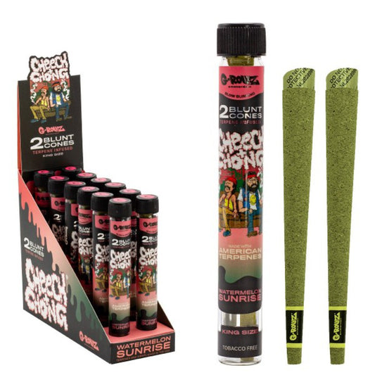 G-ROLLZ, Cheech & Chong Terpene Infused " Watermelon Sunrise " Blunt Cones