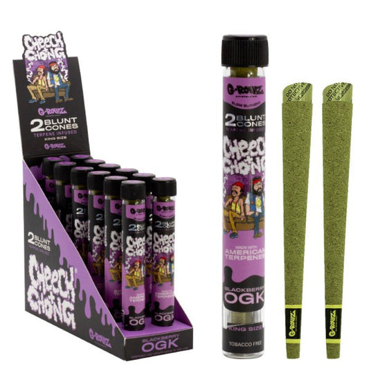 G-Rollz Cheech & Chong(TM) Terpene Infused Blunt Cones 'Blackberry OGK