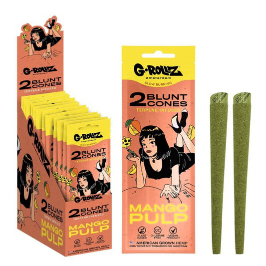 G-ROLLZ " Mango Pulp " Terpene-Infused Pre-Rolled Hemp Cones