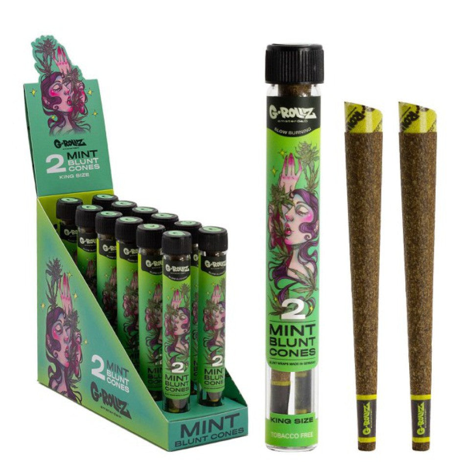 G-ROLLZ Premium Pre-Rolled " Mint " Blunts