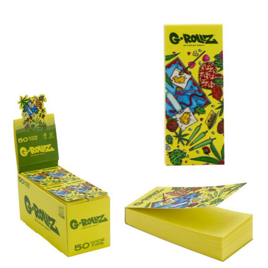 G-ROLLZ | Collector 'Picnic' Yellow Filter Tips